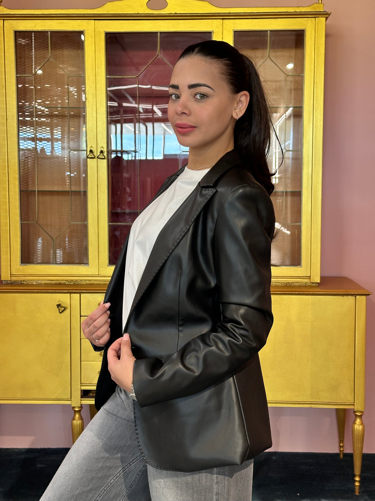 Susy Mix - Giacca Ecopelle-3