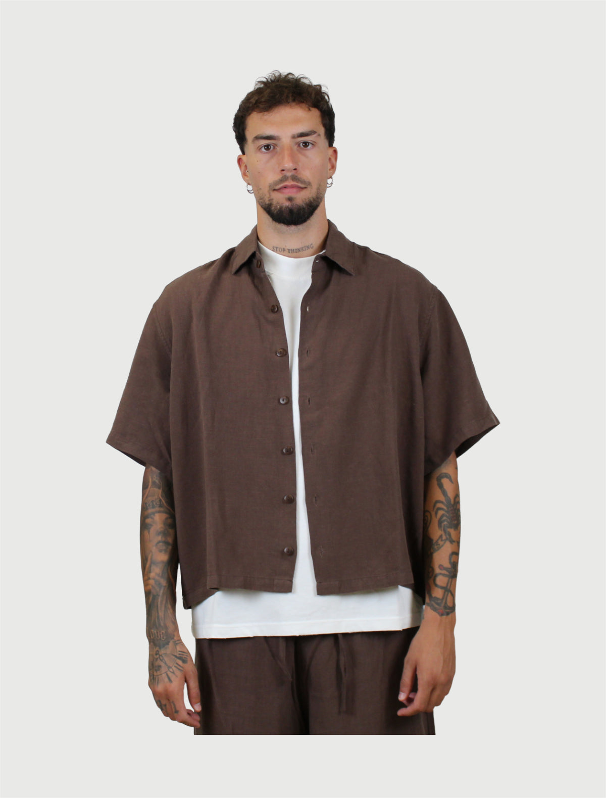 BERNA - Camicia Lino