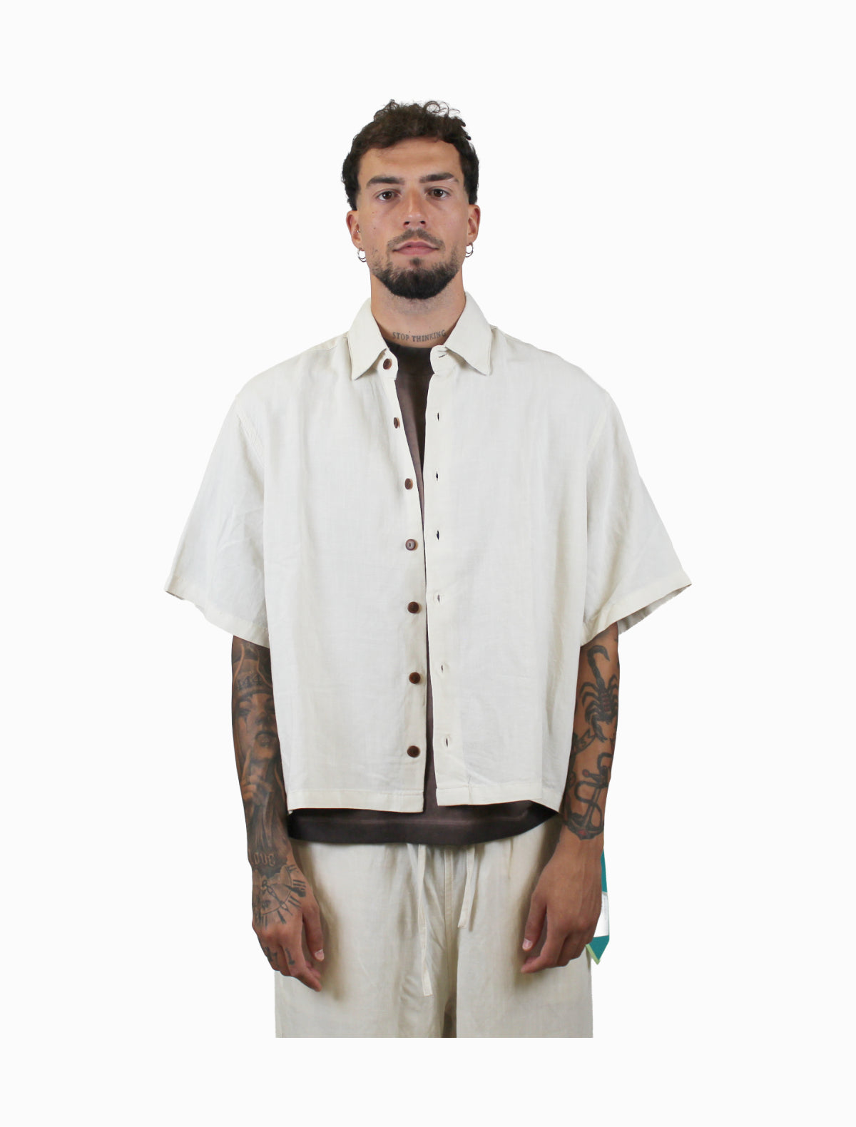 BERNA - Camicia Lino-2