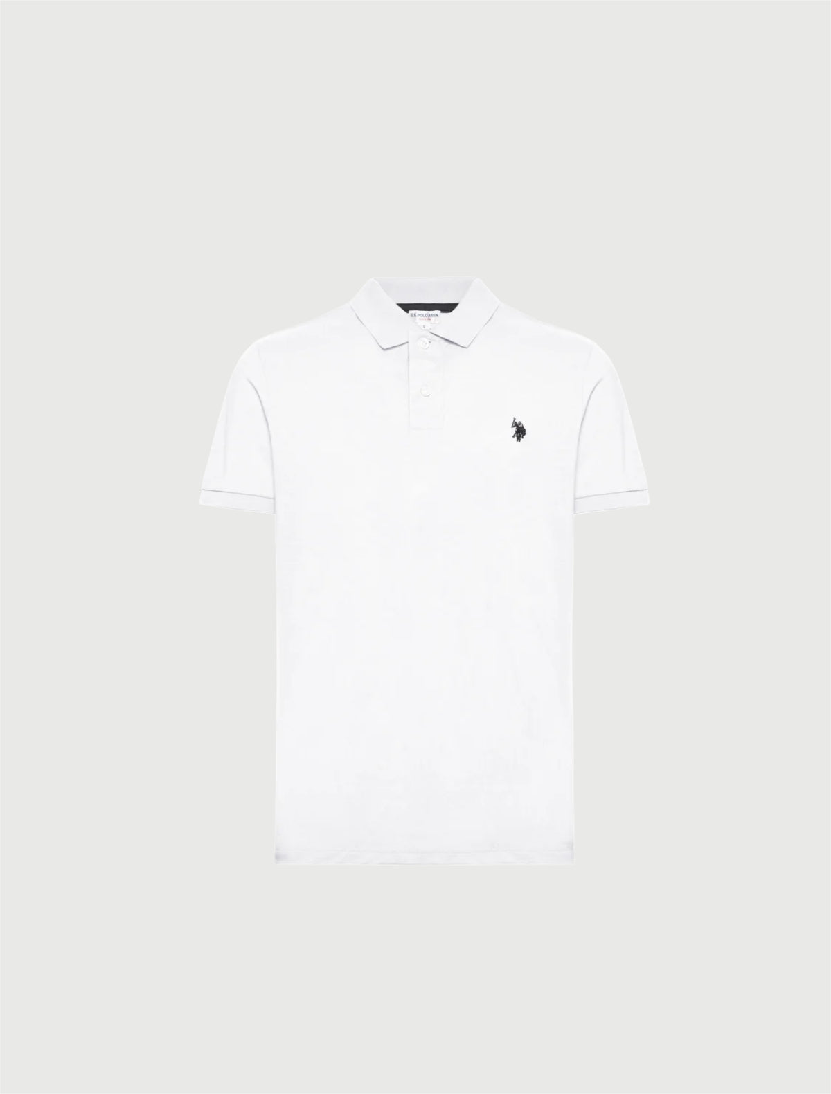 U.S. POLO ASSN. - Polo shirt a maniche corte in cotone piquet-5