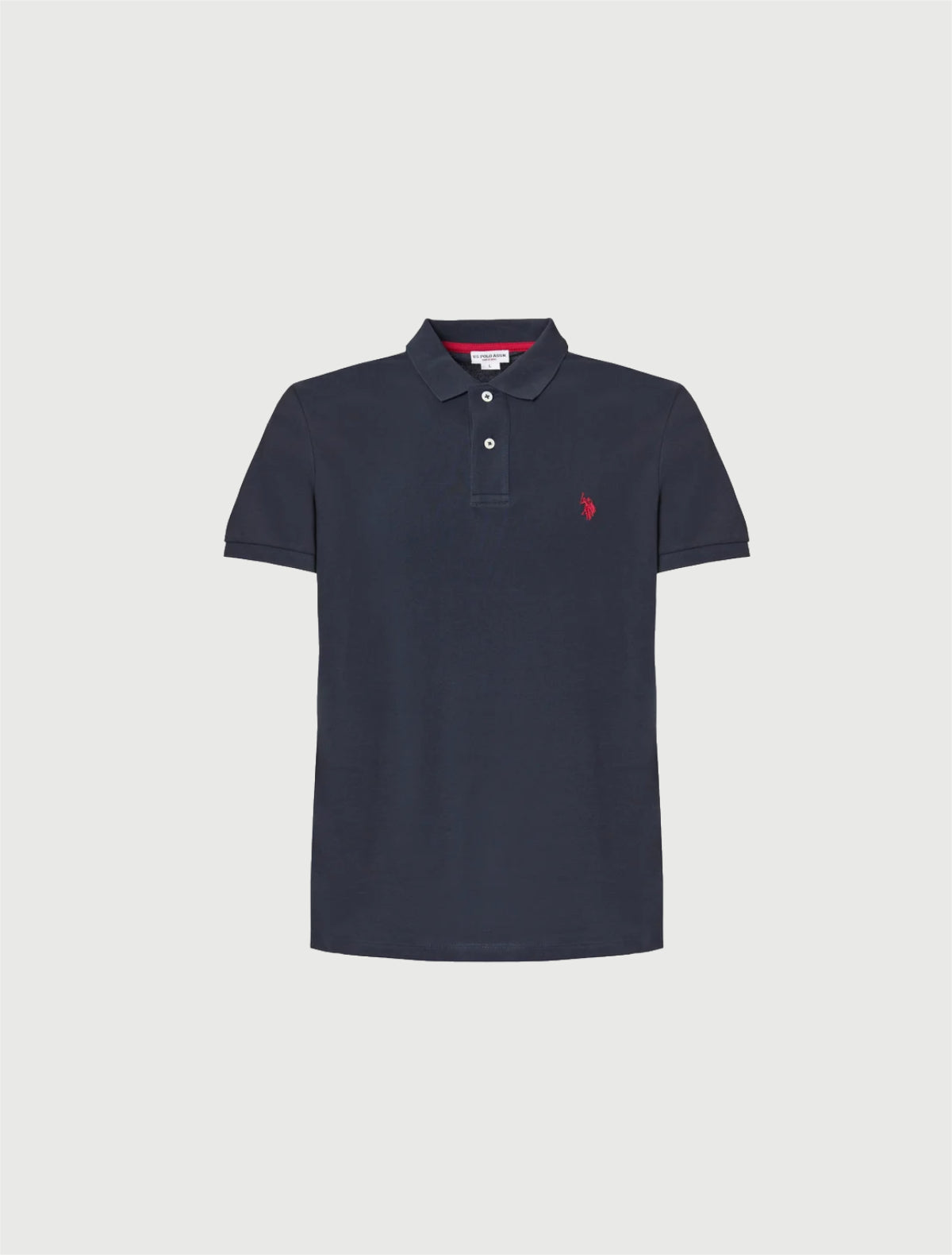 U.S. POLO ASSN. - Polo shirt a maniche corte in cotone piquet-4