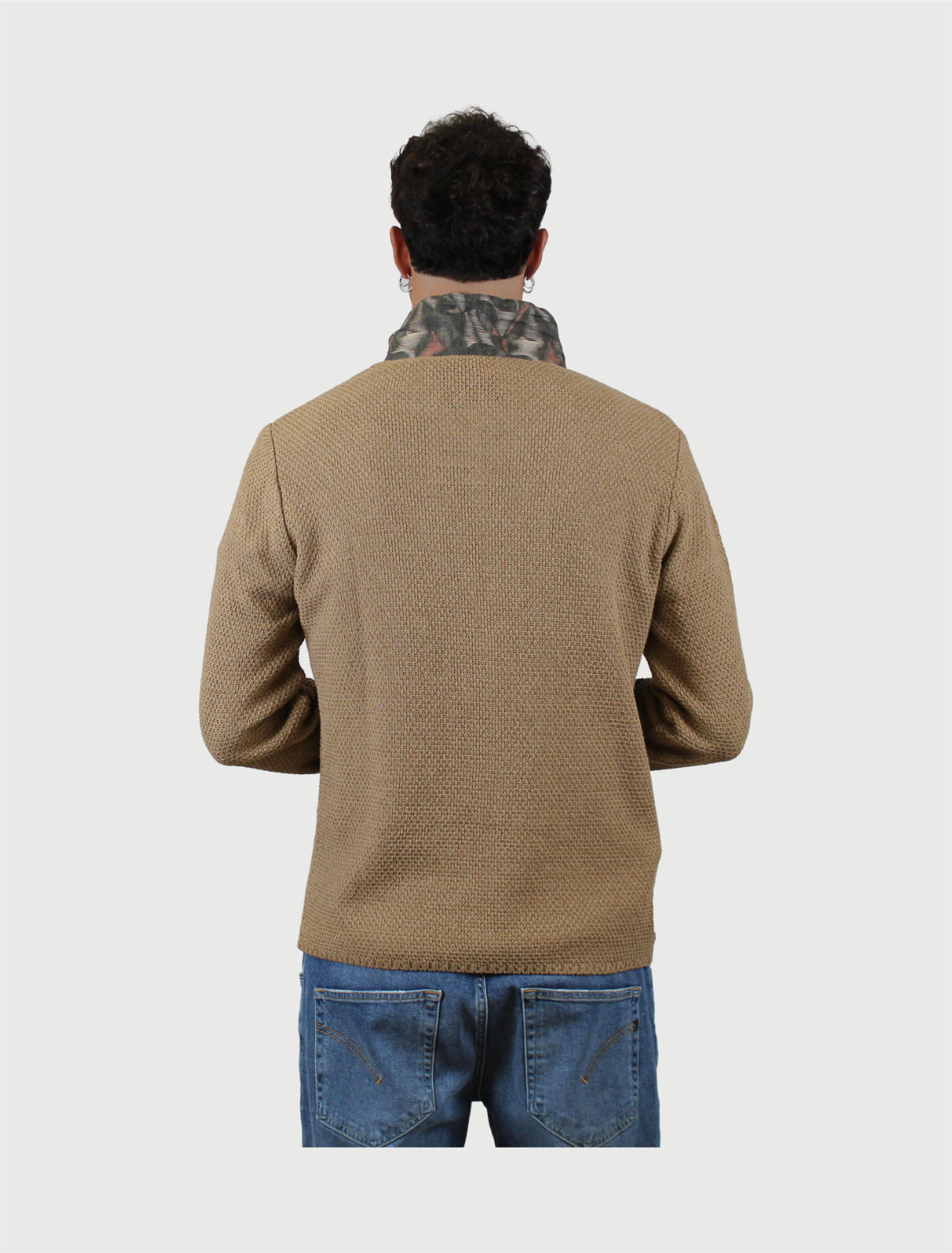 BOB - Giacca Jean color Beige-3
