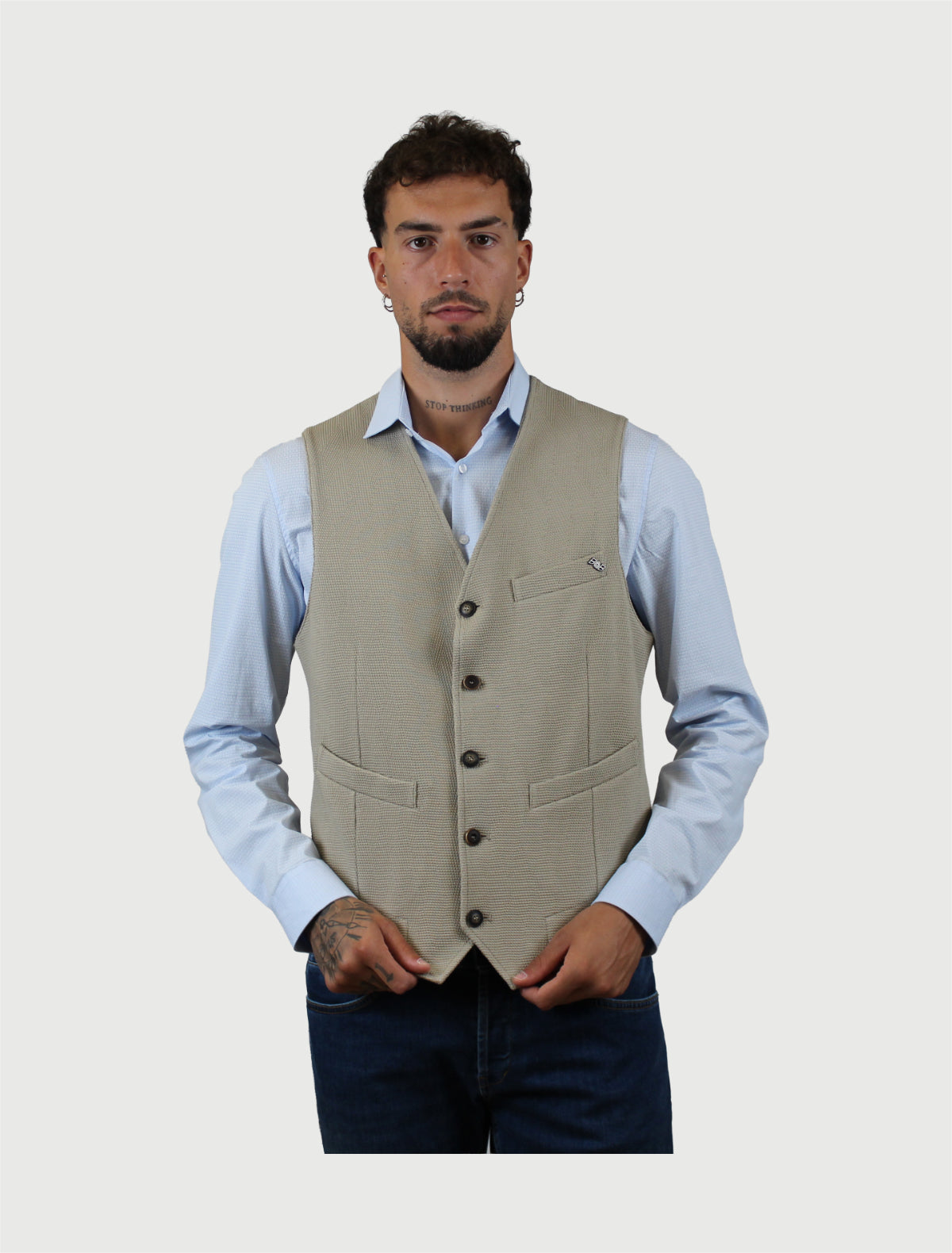 BOB - Gilet Drug587 color Corda