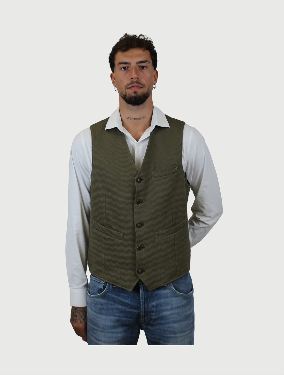 BOB - Gilet Drug587 color Militare