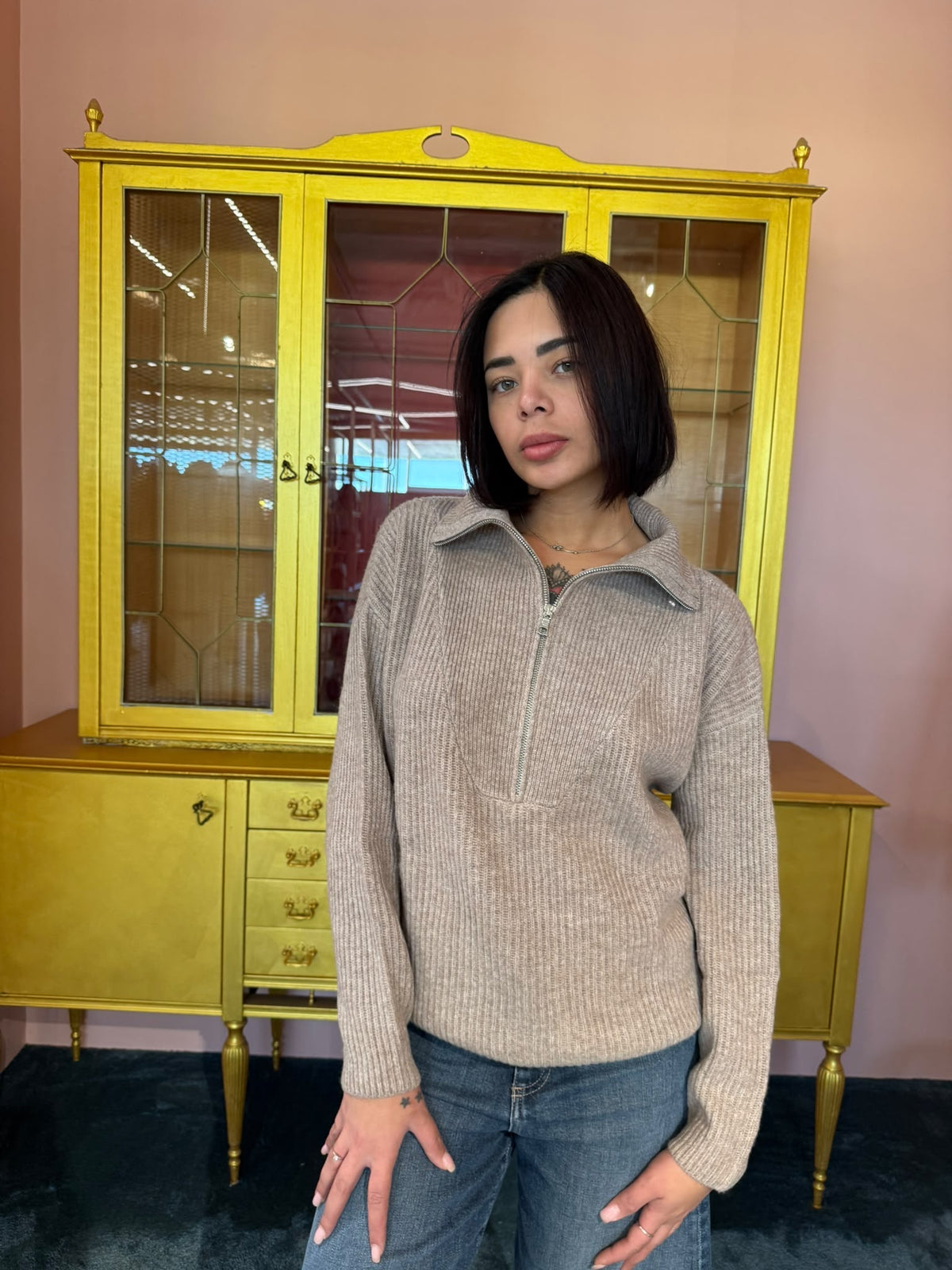 Tensione In - Maglia Zip - Taglia Unica - Più Colori