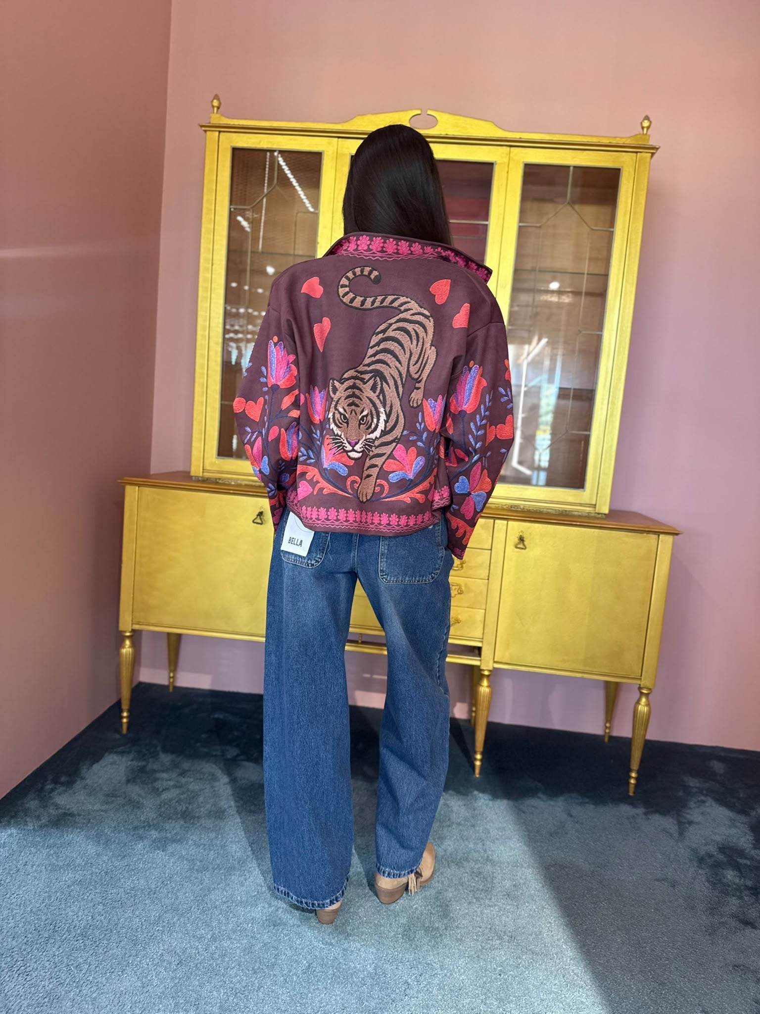 HaveOne - Nomad - Bomber Ricamo Polso Rigato Tiger-4