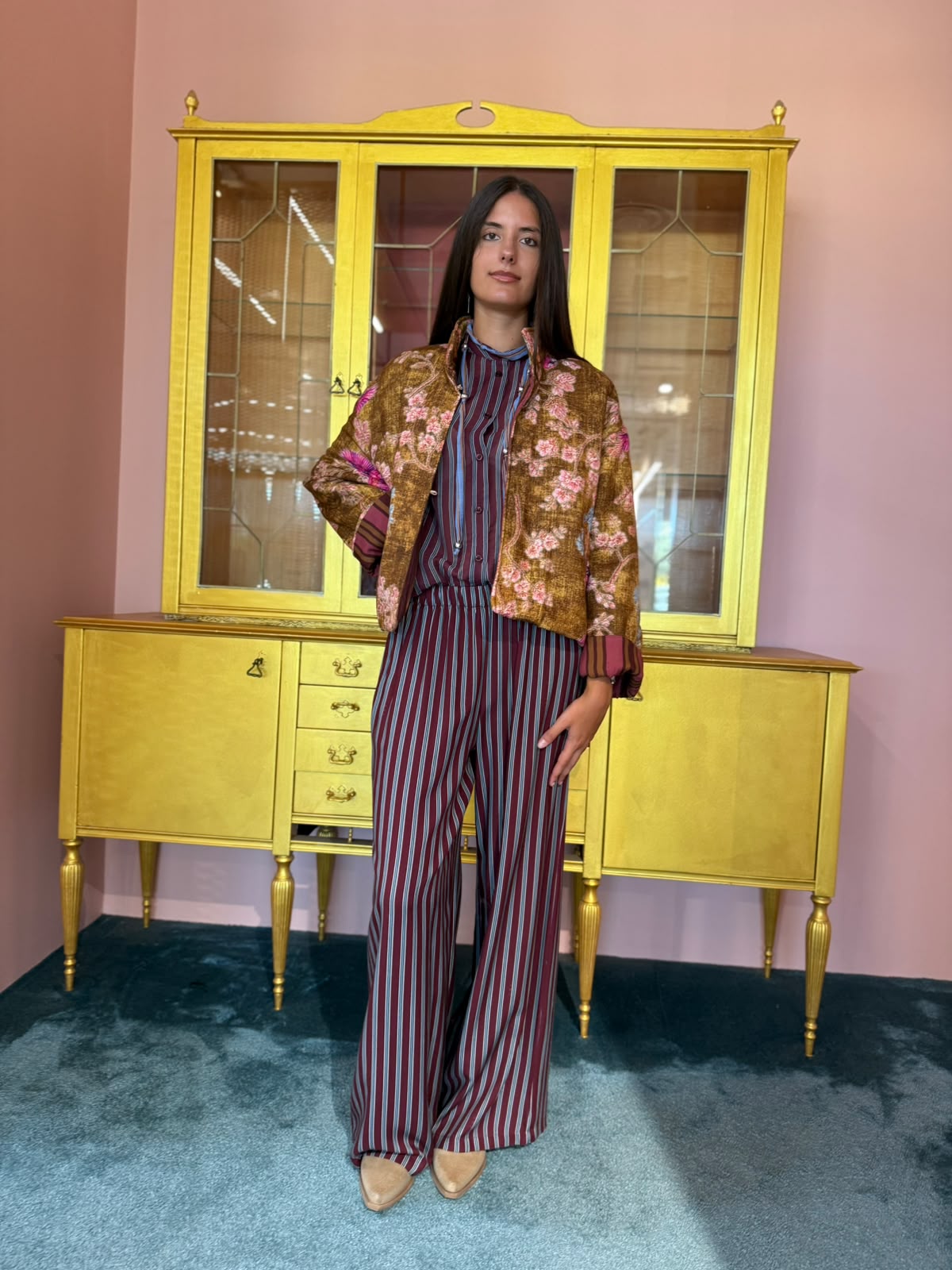 HaveOne - Nomad - Pantalone Elastico Riga 6 Bordeaux-4