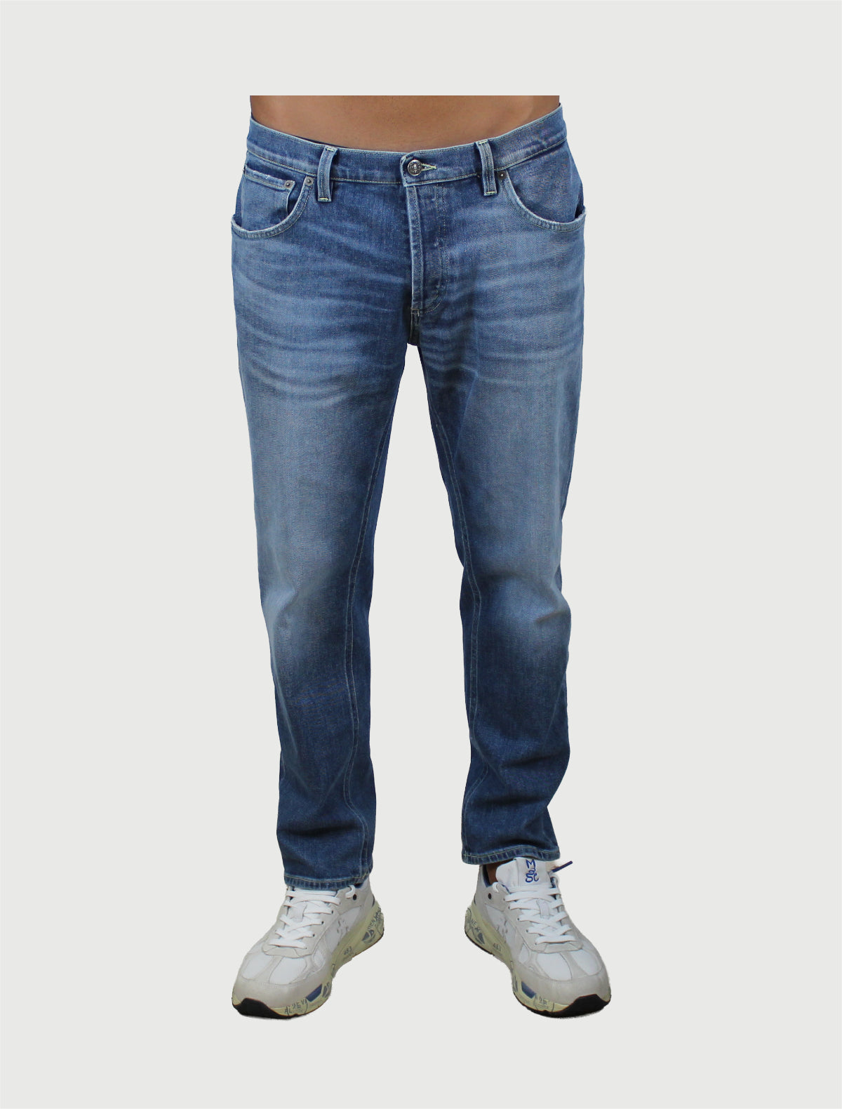 DONDUP - Pantalone Brighton Carrot Fit DSE340U ME8 800