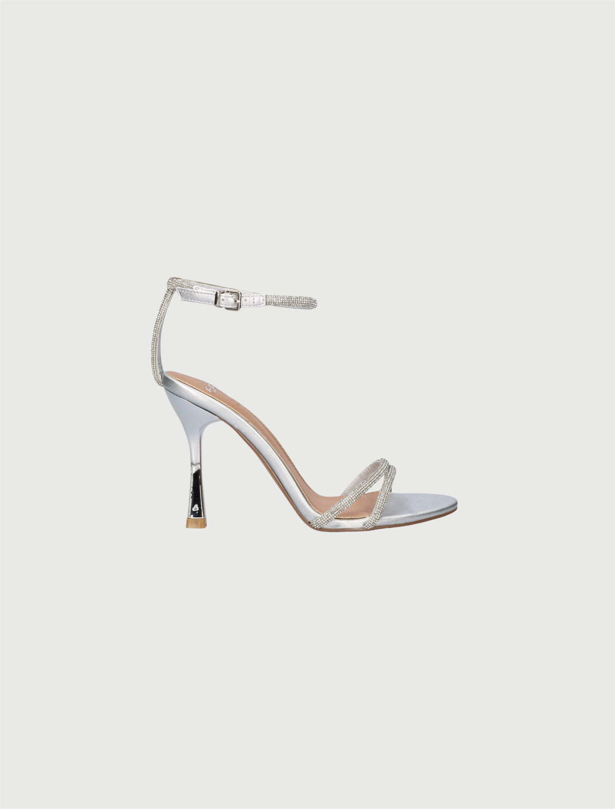 Exé Sandalo Strass Silver-2