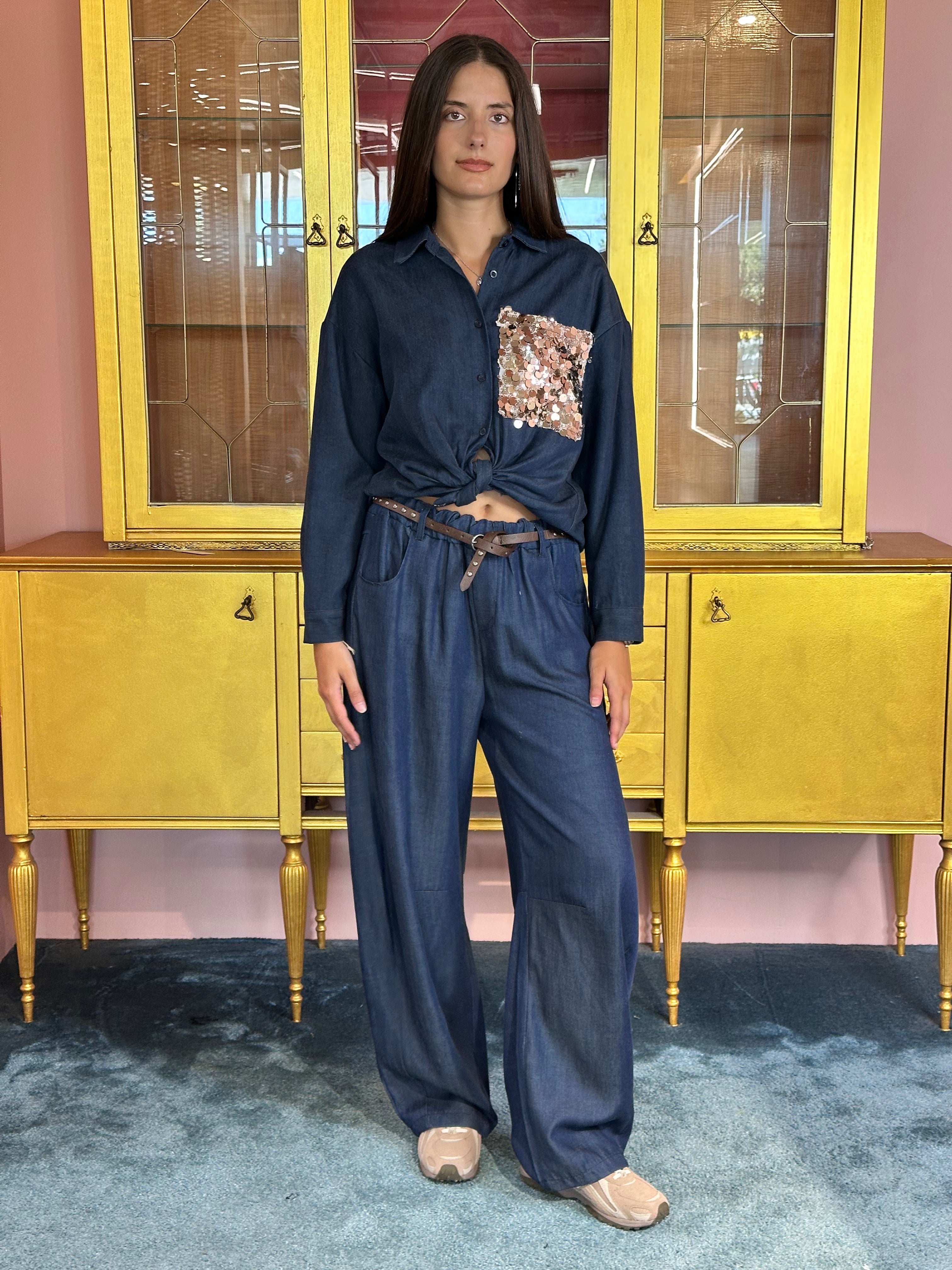 Adora - Pantalone Denim-1