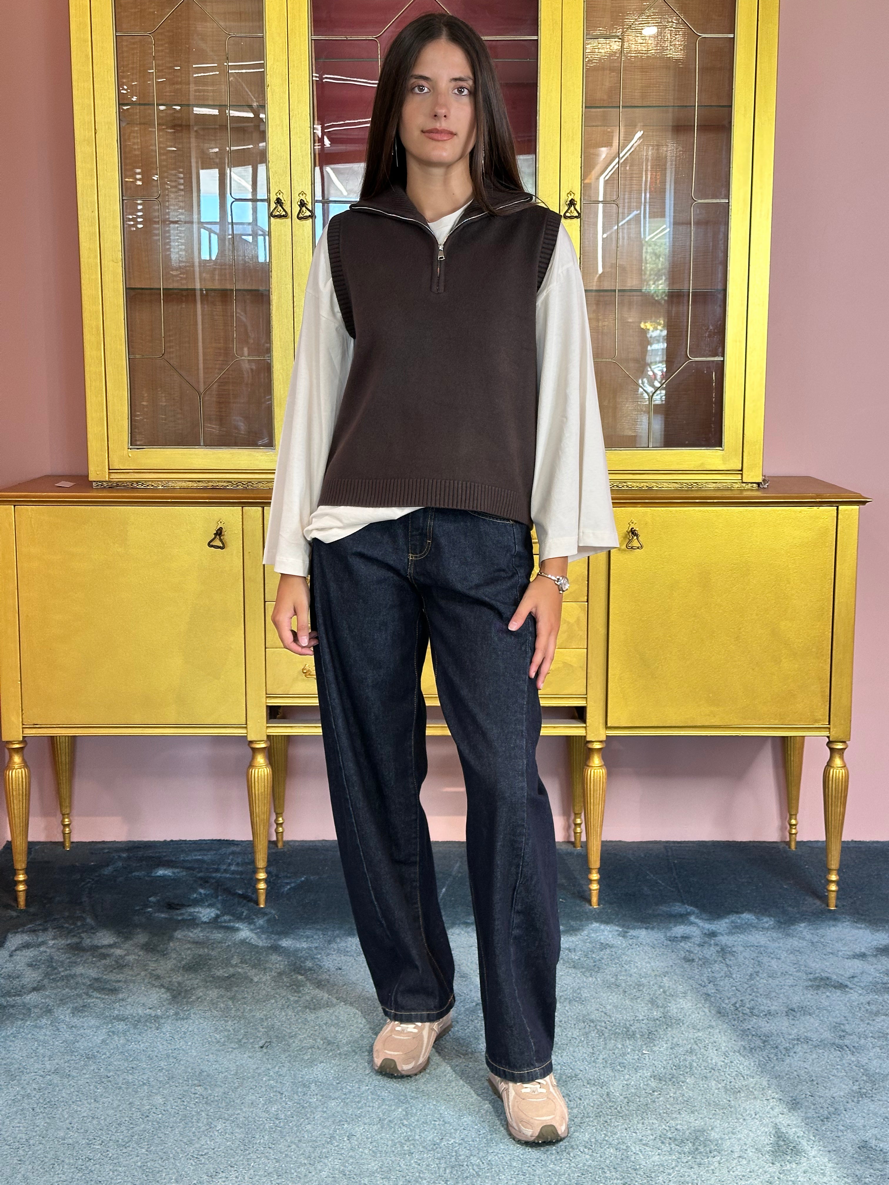 Susy Mix - Gilet Moro