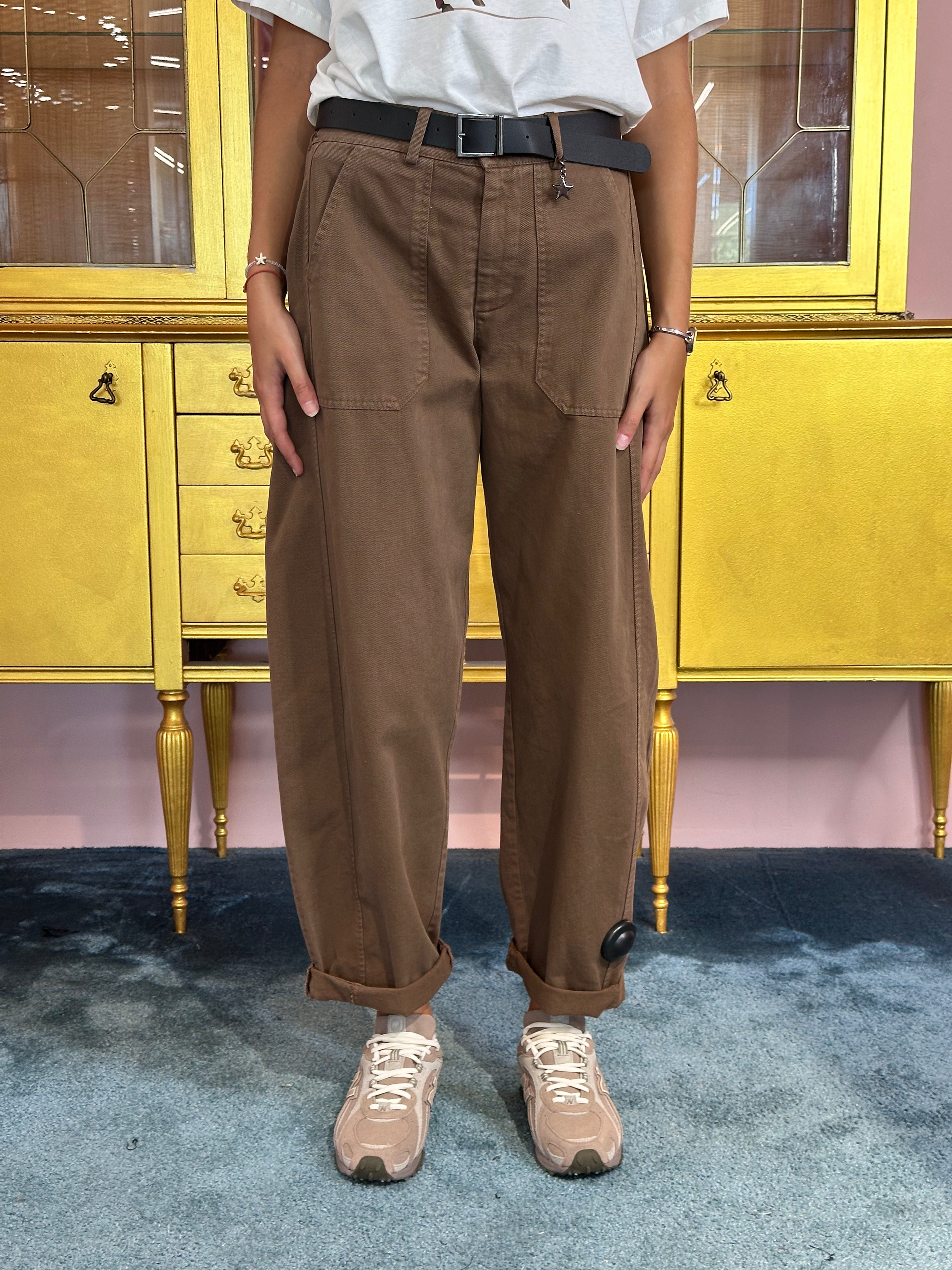 Susy Mix - Pantalone Stellina Sigaro