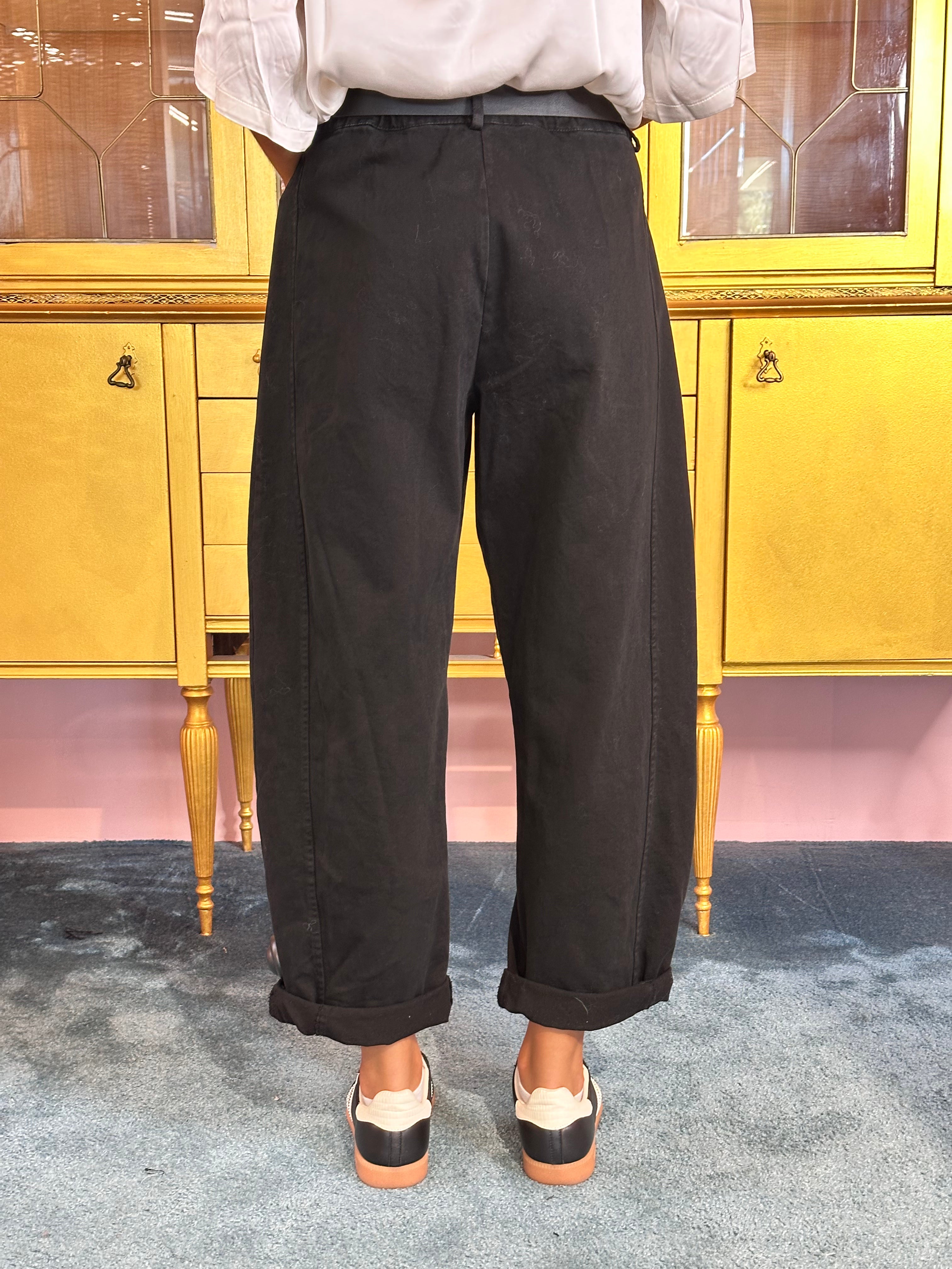 Susy Mix - Pantalone Stellina Nero-2