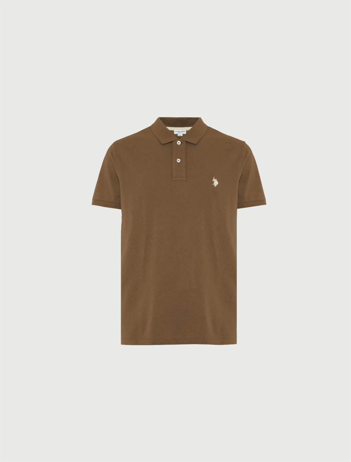 U.S. POLO ASSN. - Polo shirt a maniche corte in cotone piquet-2