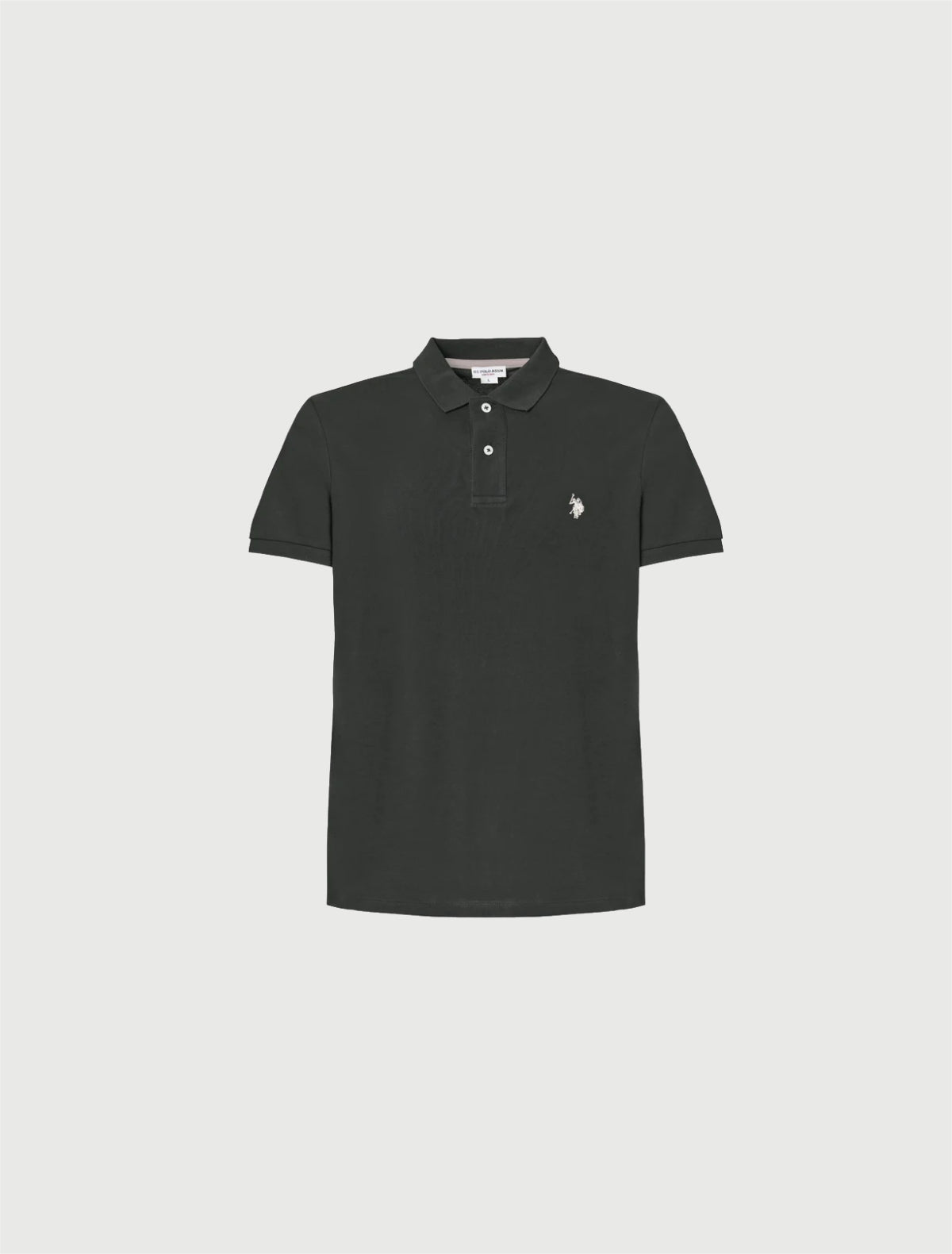 U.S. POLO ASSN. - Polo shirt a maniche corte in cotone piquet-1