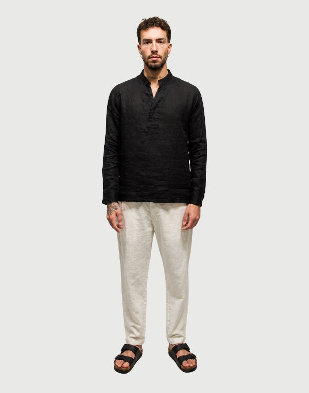 Seinse - Camicia Nera Coreana-3