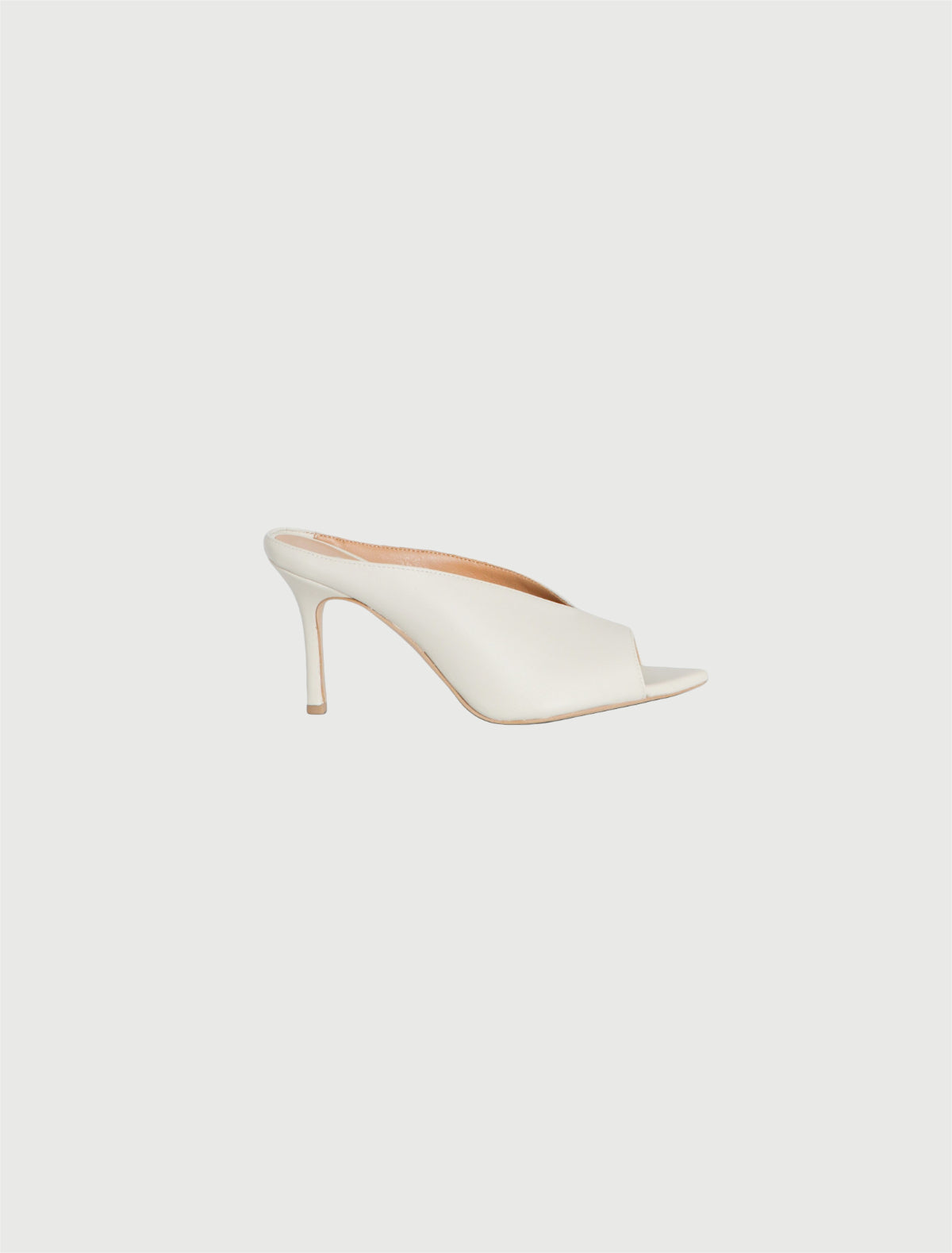 OVYÉ Mule In Pelle NAPPO OFF WHITE-3