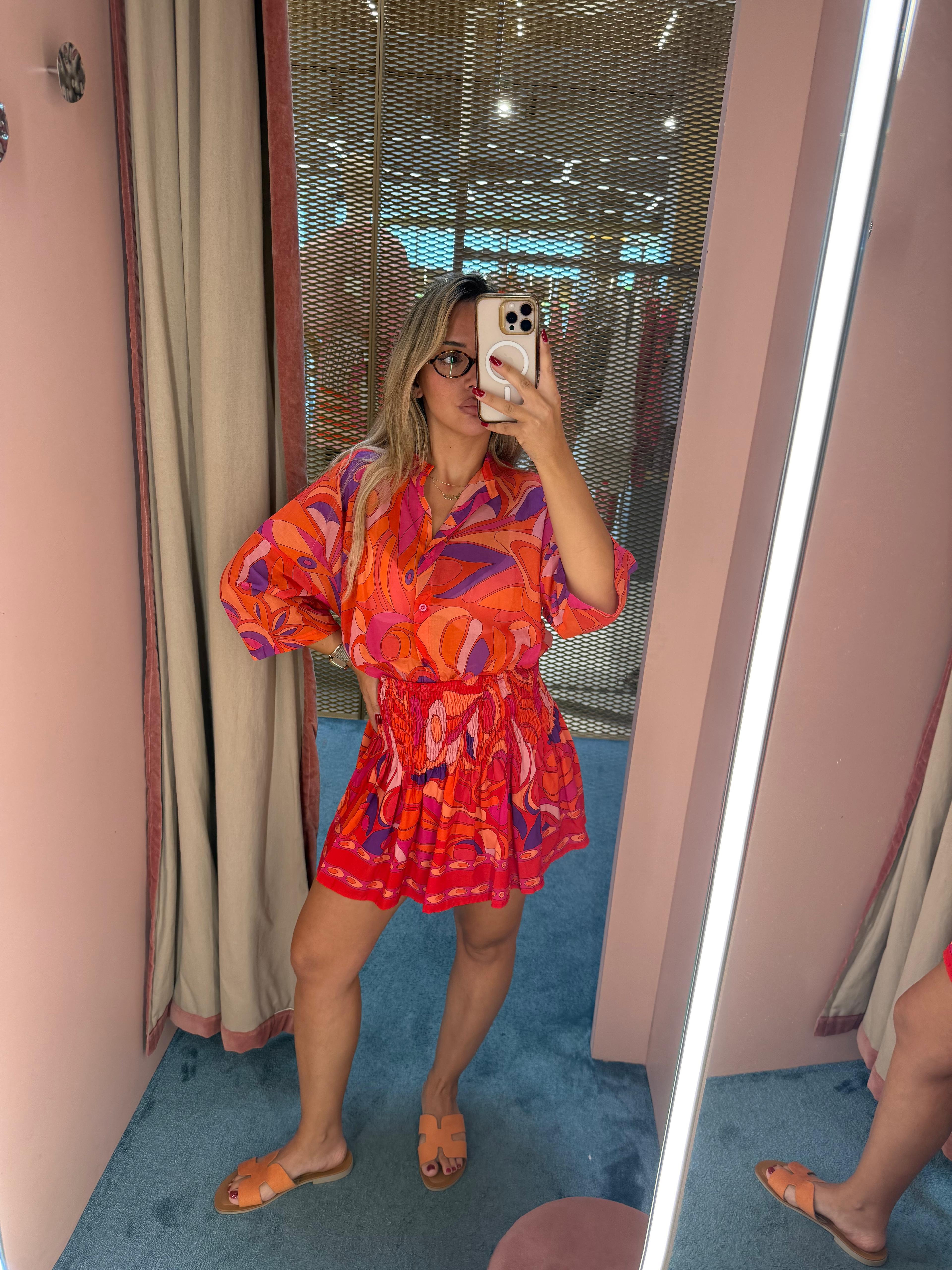 Tensione In - Camicia Corallo