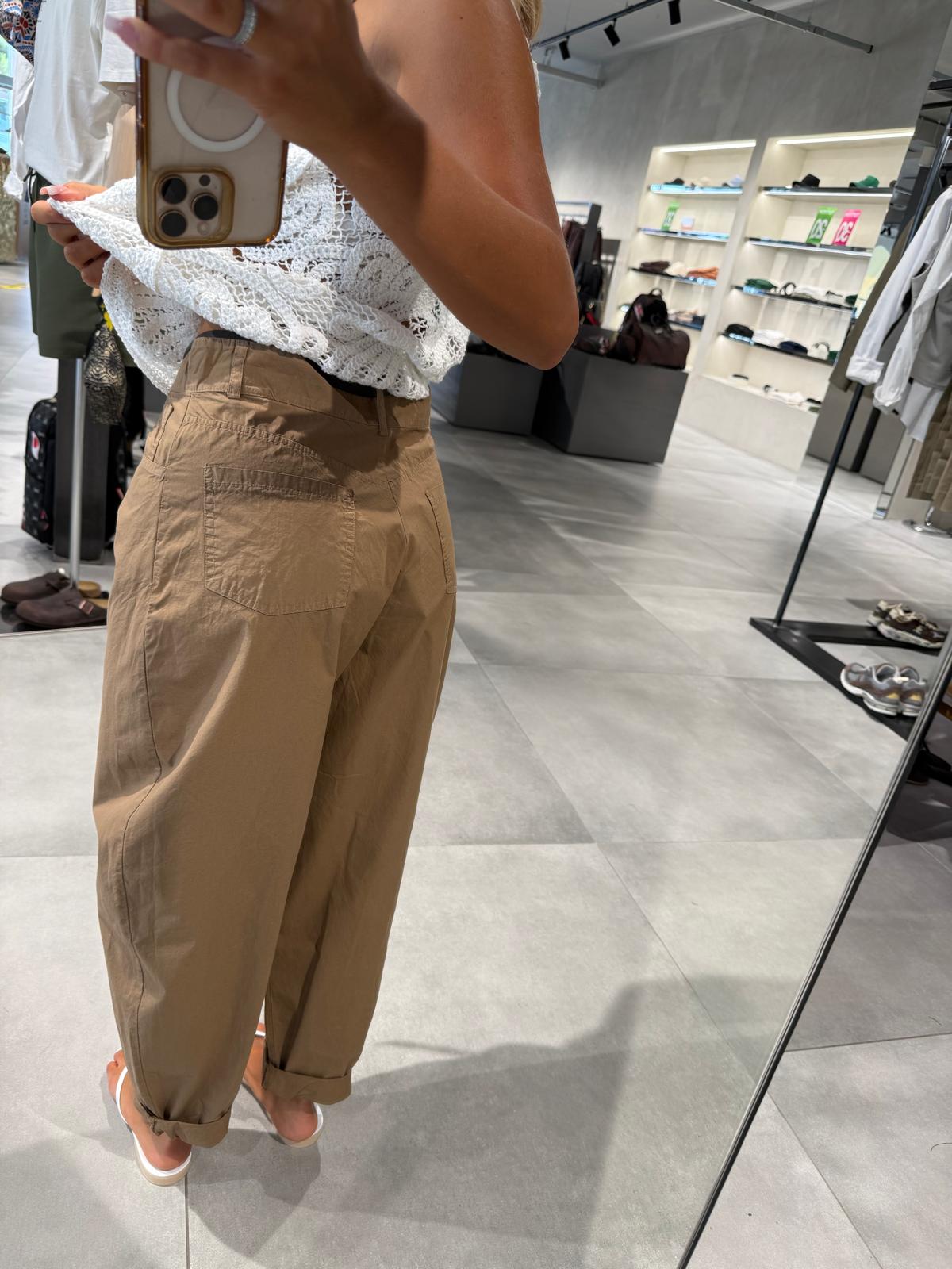 SUSY MIX - Pantalone Ovetto Cammello-2