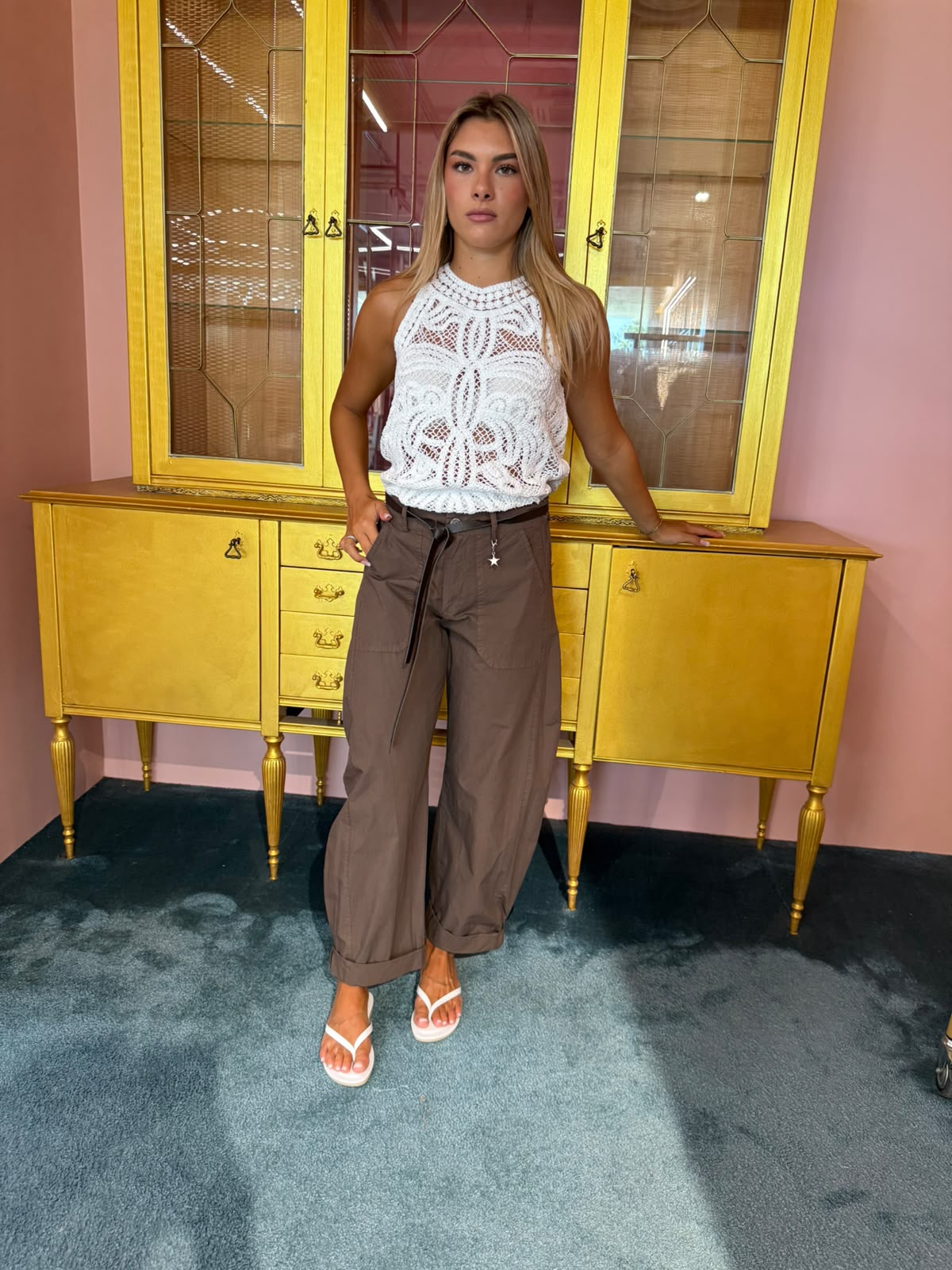 SUSY MIX - Pantalone Stellina Moro-4