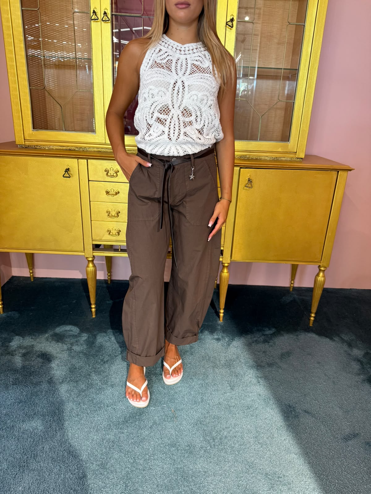 SUSY MIX - Pantalone Stellina Moro