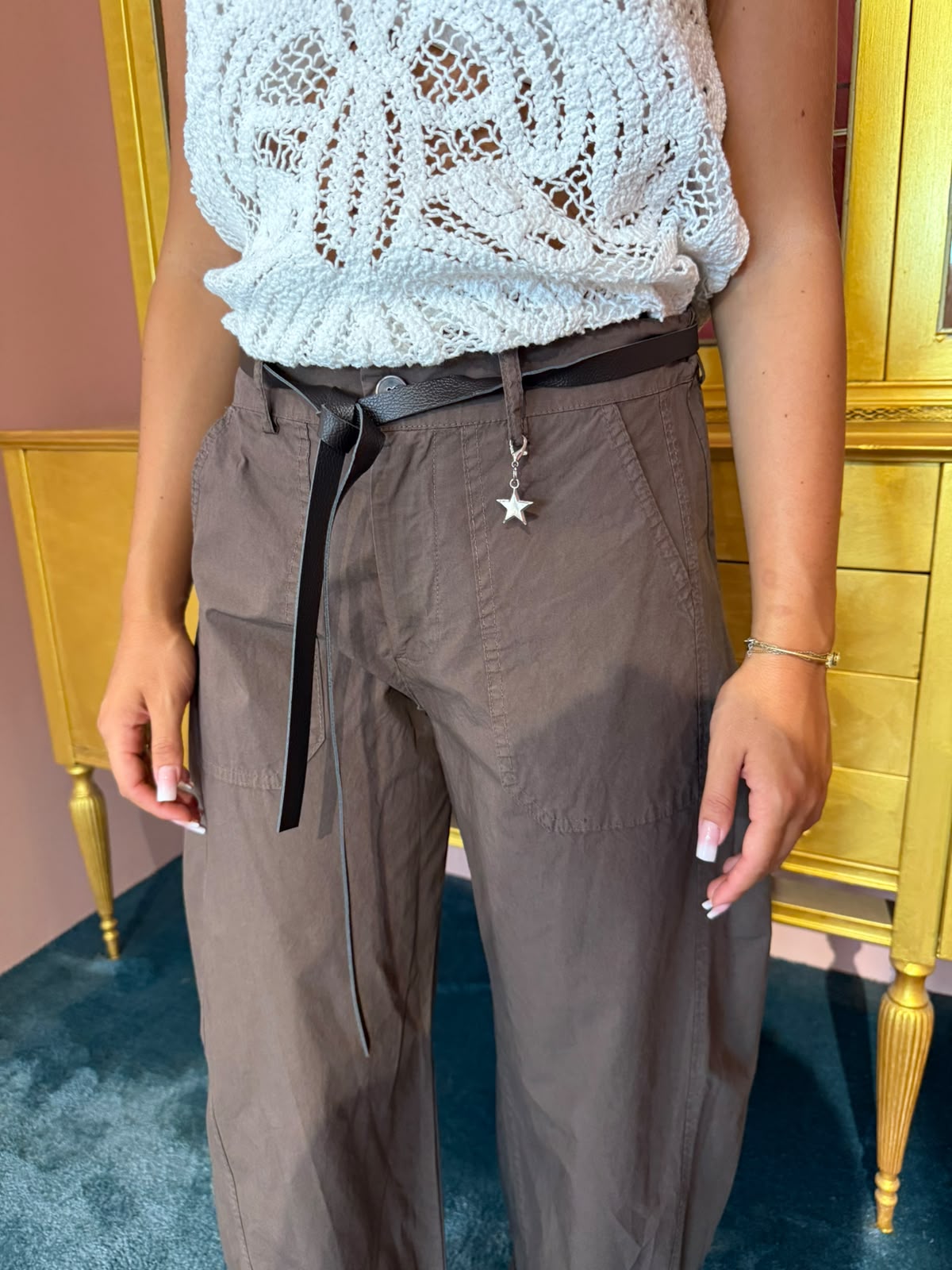 SUSY MIX - Pantalone Stellina Moro-3