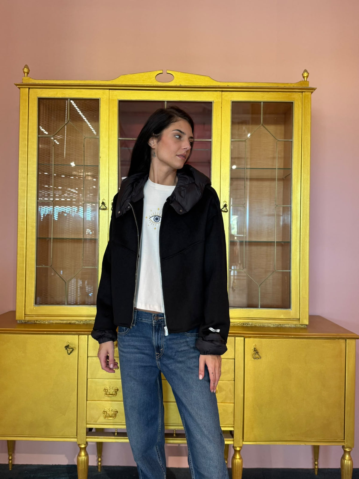 HaveOne - Cappotto Bomber con Cappuccio - Più Colori-5
