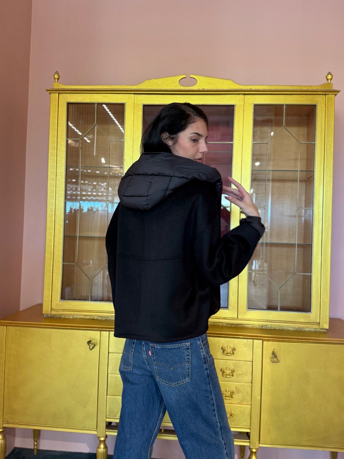 HaveOne - Cappotto Bomber con Cappuccio - Più Colori-7