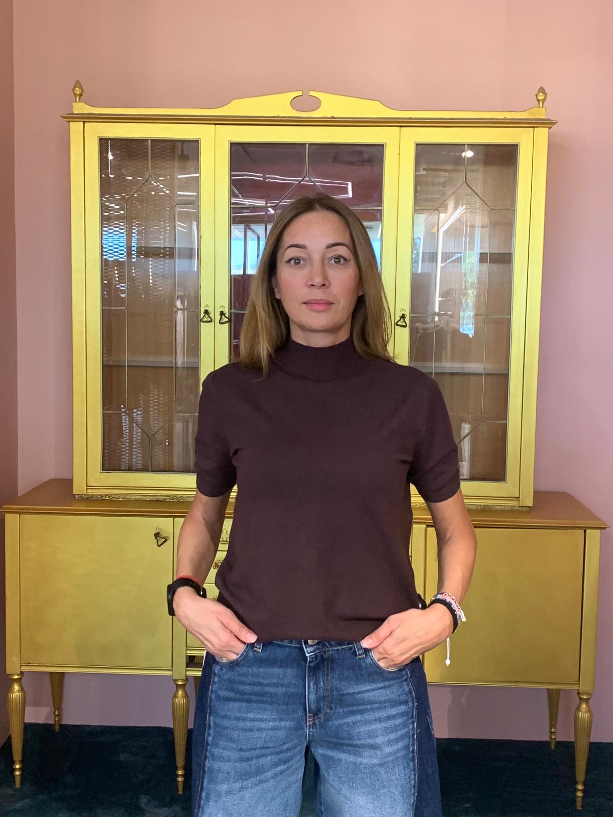 Susy Mix - Maglia Collo Moro-1