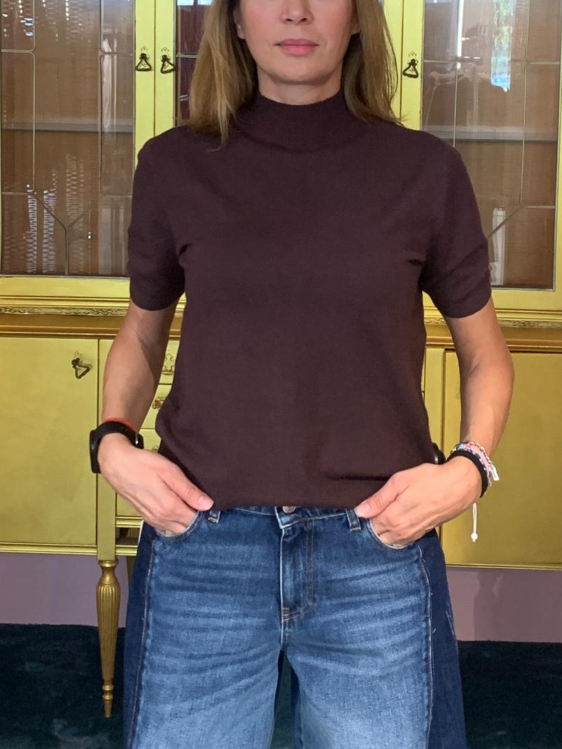 Susy Mix - Maglia Collo Moro