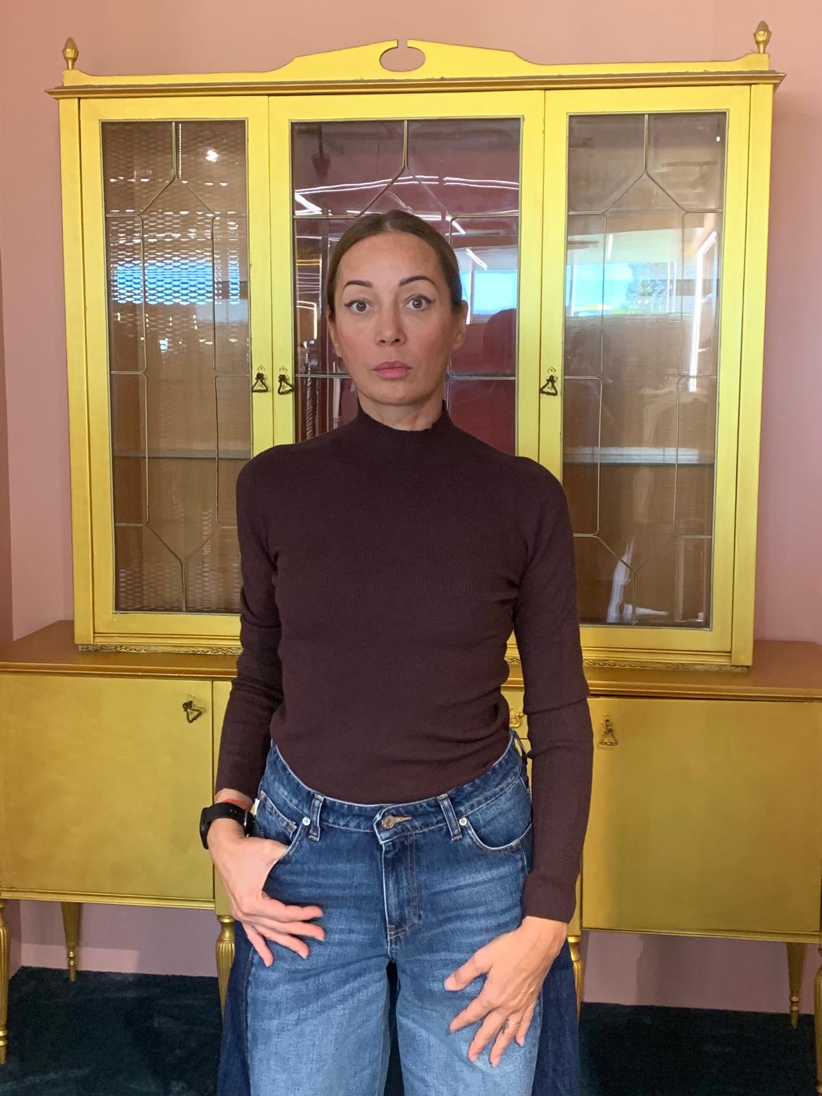 Susy Mix - Maglia Lupetto Moro
