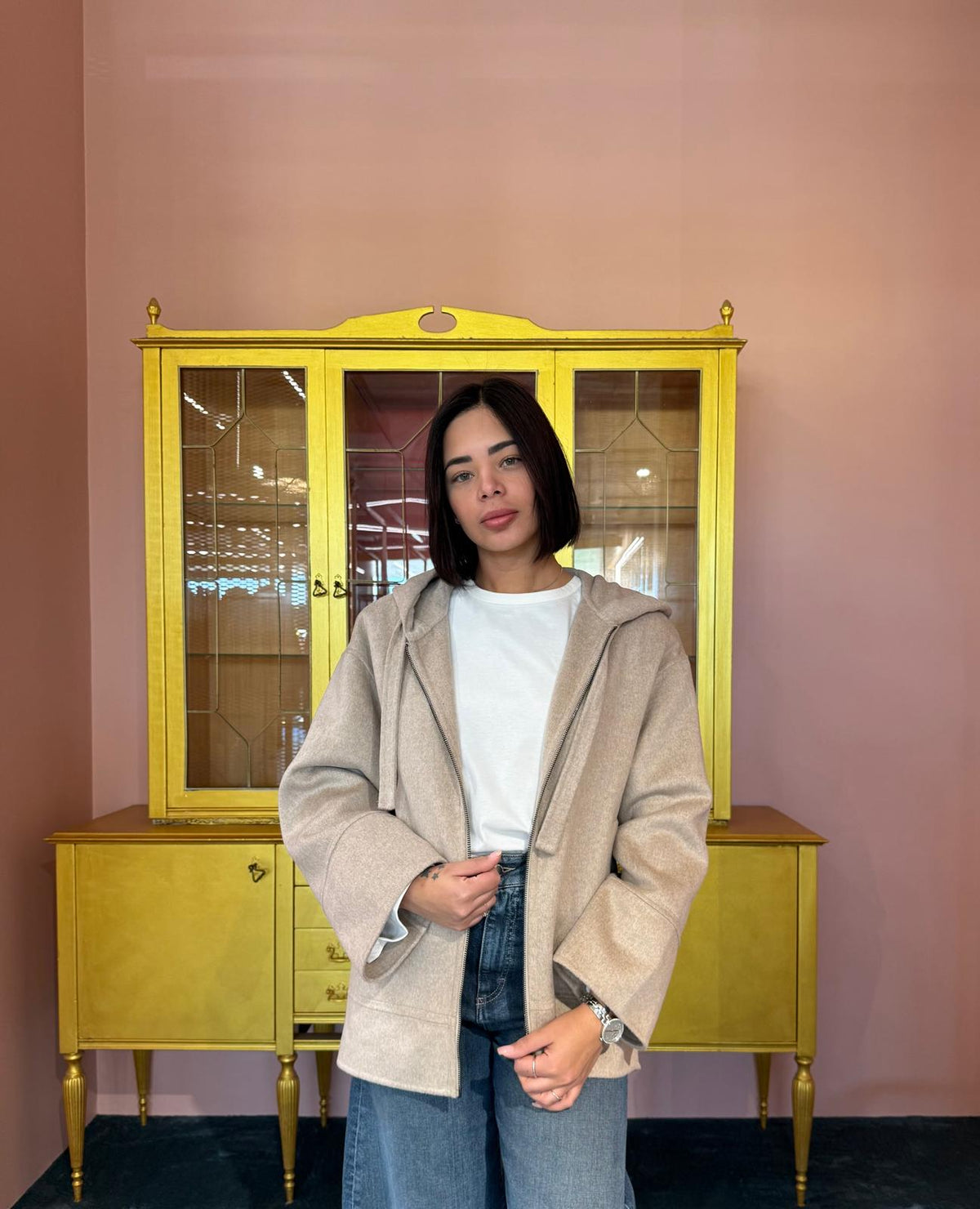 VICOLO - CAPPOTTO CON CAPPUCCIO - Più Colori-4