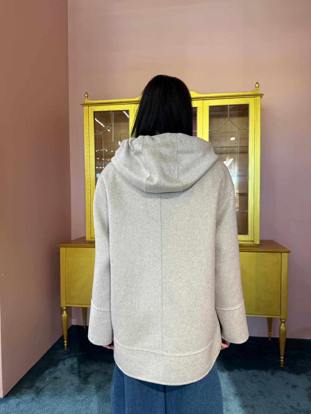 VICOLO - CAPPOTTO CON CAPPUCCIO - Più Colori-6