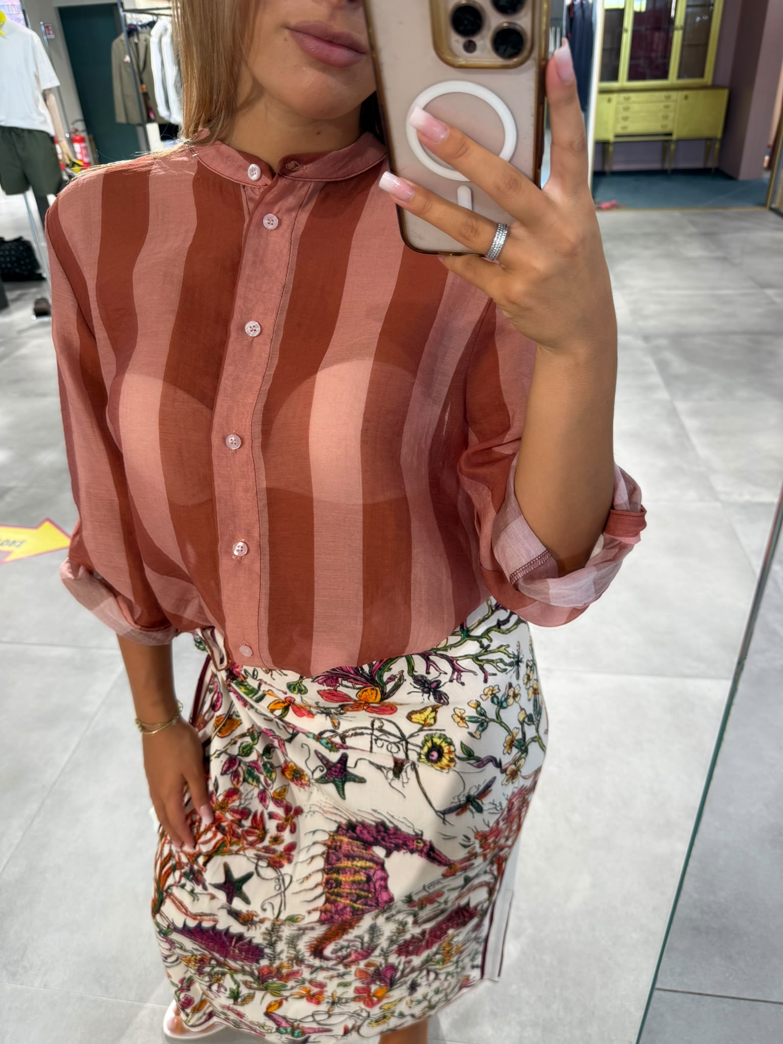 HaveONE - The Island - Camicia Eco Riga Cipria Tabacco-3