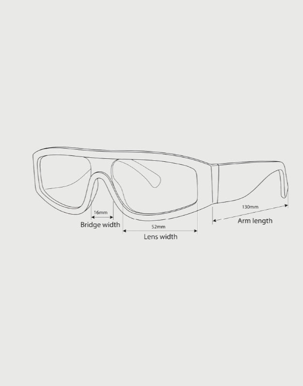 Occhiali OS SUNGLASSES - Modello Casablanca - Havana Blu-3
