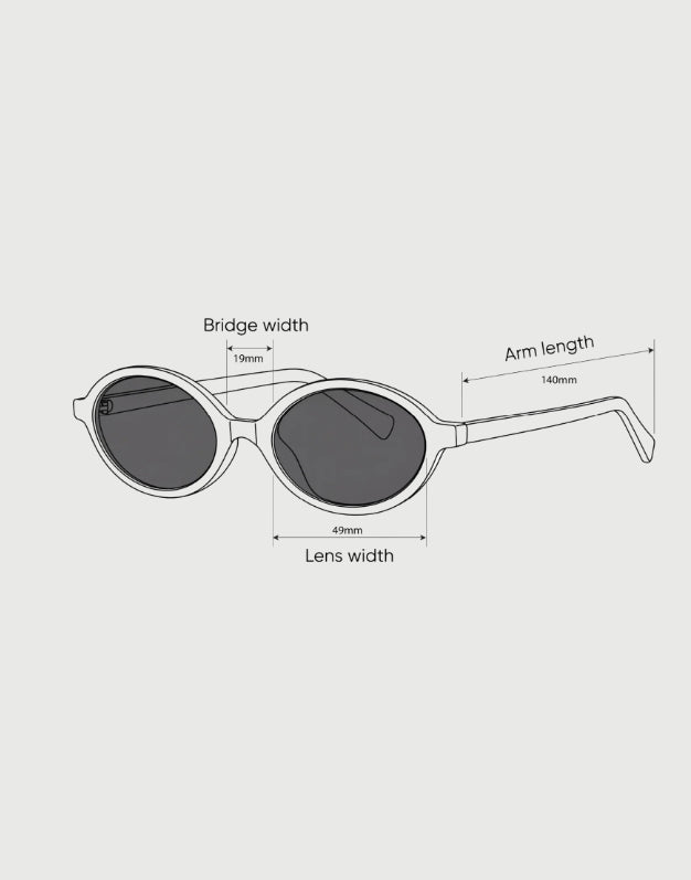 Occhiali OS SUNGLASSES - Modello Tokyo - Havana Blu-3